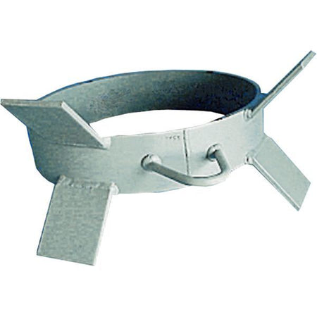 SeaTec anker p-ring på hvid baggrund, vejer 25 kg og galvaniseret finish.