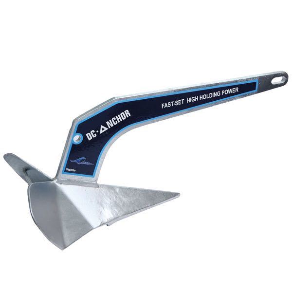 SeaTec DC plovanker 6 kg set forfra med galvaniseret overflade.