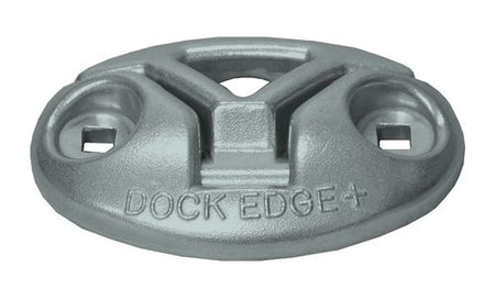 Close-up af Dock Edge bropullert, der viser detaljerne i designet.