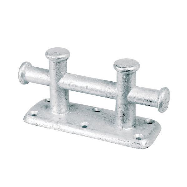 SeaTec galvaniseret bropullert set forfra med mål 238 x 94mm