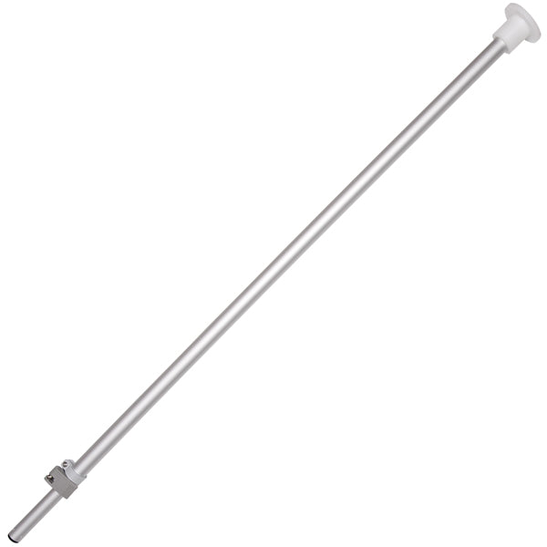 Stopgull kalechebeslag i teleskopisk design, justerbar længde 85-150 cm.