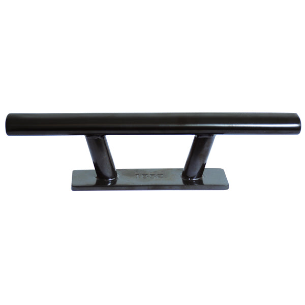 Pullert i sort rustfrit stål fra 1852, set forfra med målene 290mm