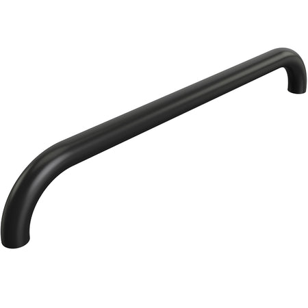 Roca gribeliste i rustfrit stål, sort 70x450mm, set forfra