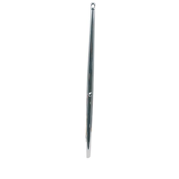 SeaTec Scepter i rustfrit stål med rundtop, 450 mm, set fra siden