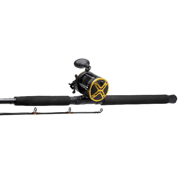 Kinetic Powercore CC 6,6 fod fiskestang med hjul set fra siden