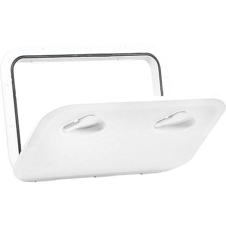 Nuova Rade Topline luge set oppefra med hvid finish
