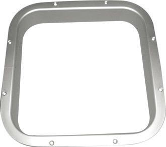 Gebo aluminums inderramme til skylight luger, set fra siden