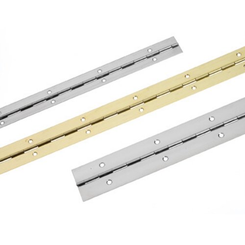 SeaTec pianohængsel set fra siden, rustfrit stål, 1000 mm lang