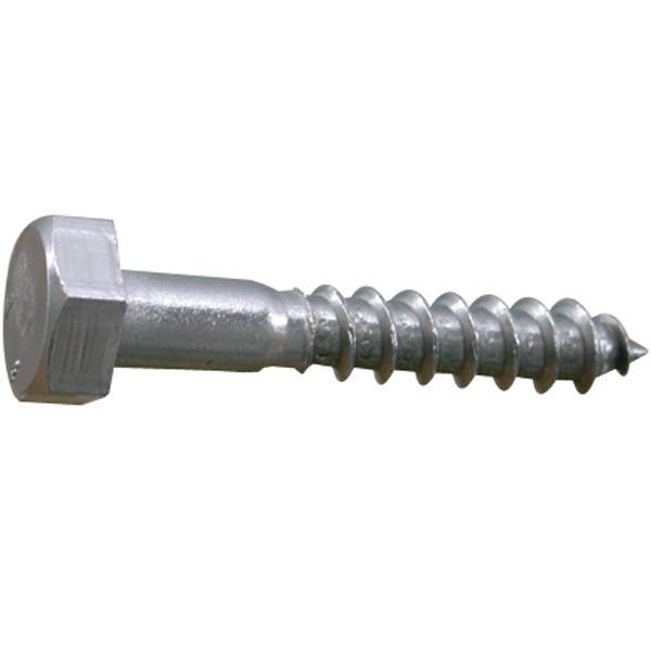 Fransk skrue fra Marifix, 6 x 60 mm, i stål med A4 belægning