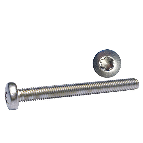 Maskinskrue 1852 Torx 5 x 30 A4 i pakke med 100 stk.