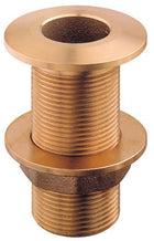Guidi gennemføring 1 1/2" set fra siden, fremhæver detaljer i messingdesign.