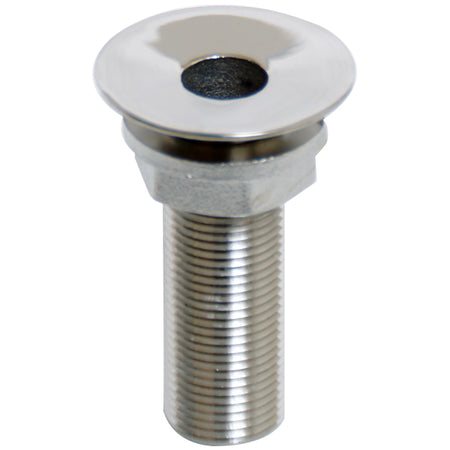 Gennemføring 3/4" RF fra 1852 i rustfrit stål, set fra siden
