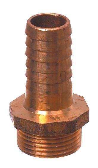 Guidi slangestuds i bronze set fra siden med detaljeret udformning