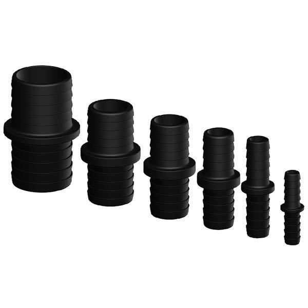 Trudesign samlestykke i sort plast set fra siden