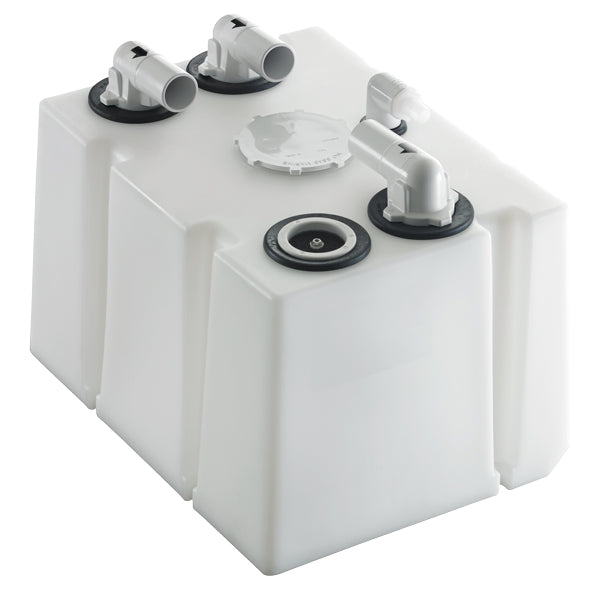 Dometic holding tank installeret i båd, klar til brug