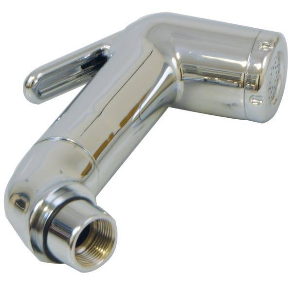 Forkromet Barka bruser, der viser vandhanens elegante design set forfra.