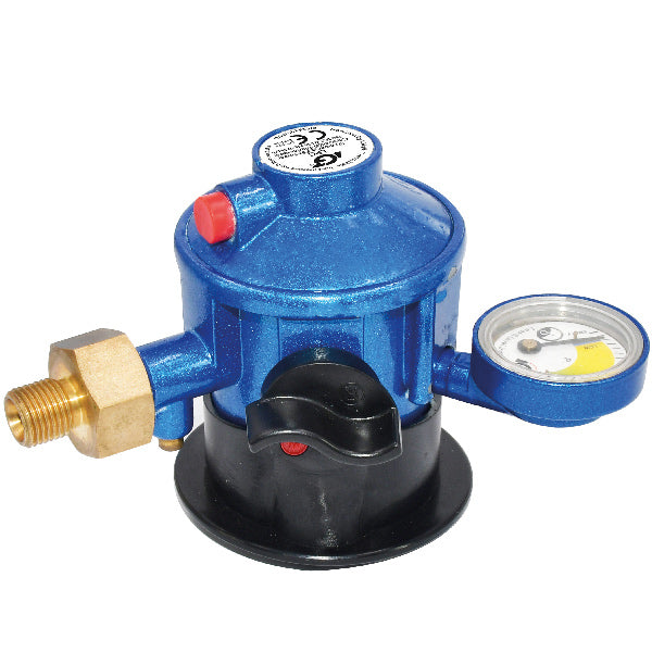 IGT gasregulator Jumpo click on med manometer set op til brug
