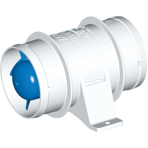 Motorrums ventilator Rule set forfra med kabler synlige