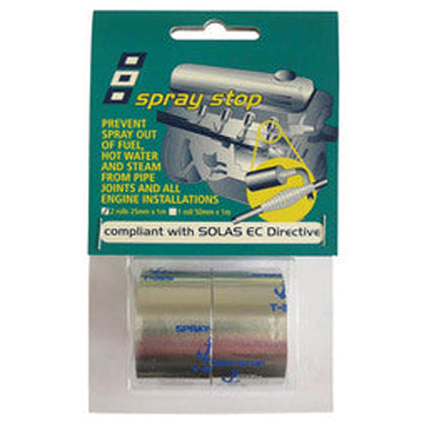 PSP, SeaTec, PSP Spray stop tape 2 stk 25 mm x 1 meter