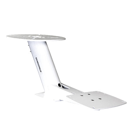 ScanStrut Dual PowerTower Compact Radar og Kamera monteret på en båd