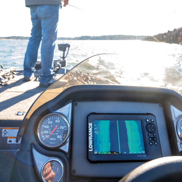 Lowrance 7 Splitshot HD med detaljeret fiskesøgningsfunktion