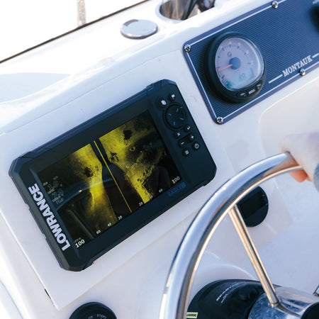 Ekkoloddet Lowrance 7 Splitshot HD med klart display i dagslys