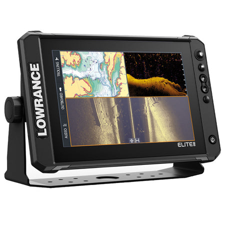 Lowrance Elite FS 10 applikation i brug på en båd.