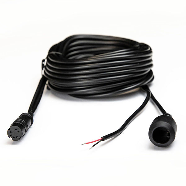 Forlængerledning til lowrance Bullet transducer, 10 fod lang.