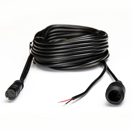Forlængerledning til lowrance Bullet transducer, 10 fod lang.
