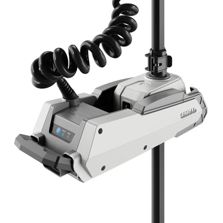 Frontvisning af Lowrance trolling motor på båden