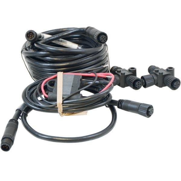 Navico Nmea 2000 start kit tilsluttet i bådens elektriske system
