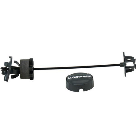 Navico Kayak scupper hole transducer mount monteret på en kajak
