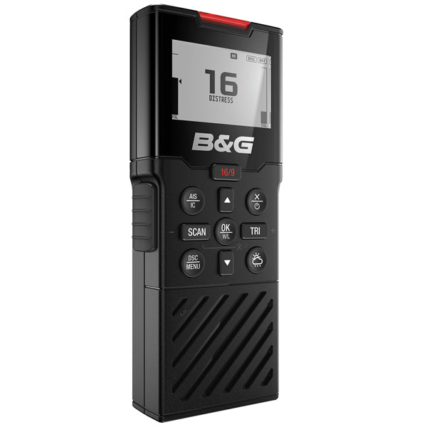 B&G H60 håndholdt VHF med klar skærm og knapper