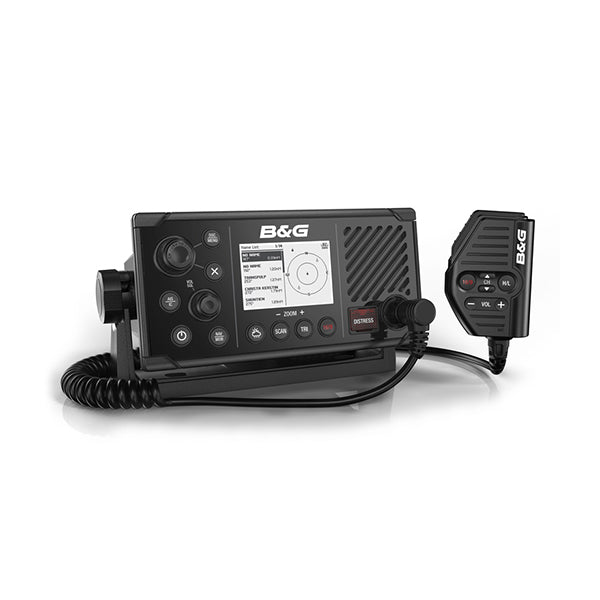 B&G V60-B VHF radio med AIS sender/modtager set forfra