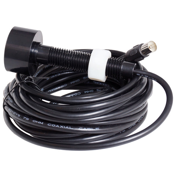 Nasa transducer 150 kHz set forfra med monteringsflange