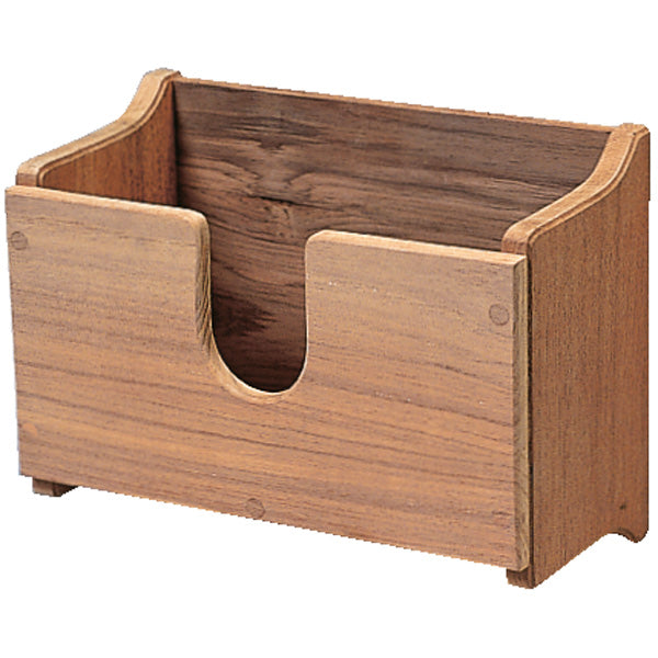 Roca kikkertholder i teak, vist fra siden, perfekt til båden.