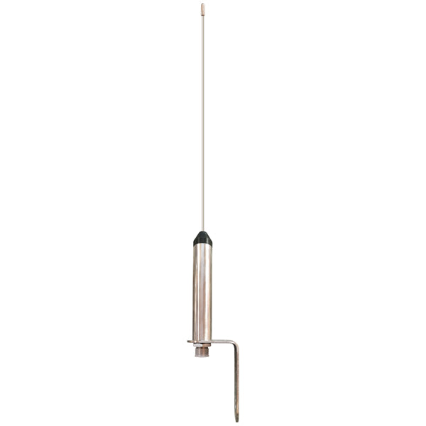 VHF sejlbådsantenne fra 1852, 99 cm i højden, i produktionsmiljø.