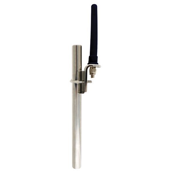 Glomex RA111 VHF antenne set forfra med kabel og stik