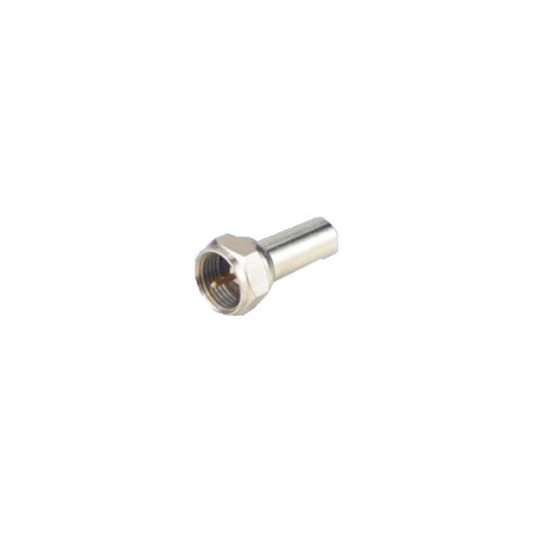 1852 hanstik til 6mm kabel RG58 i 2-pak, klar til crimpning