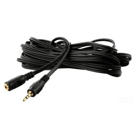 Hertz HMA C3.5 3.5 mm jack forlængerkabel på 10 meter, vises liggende