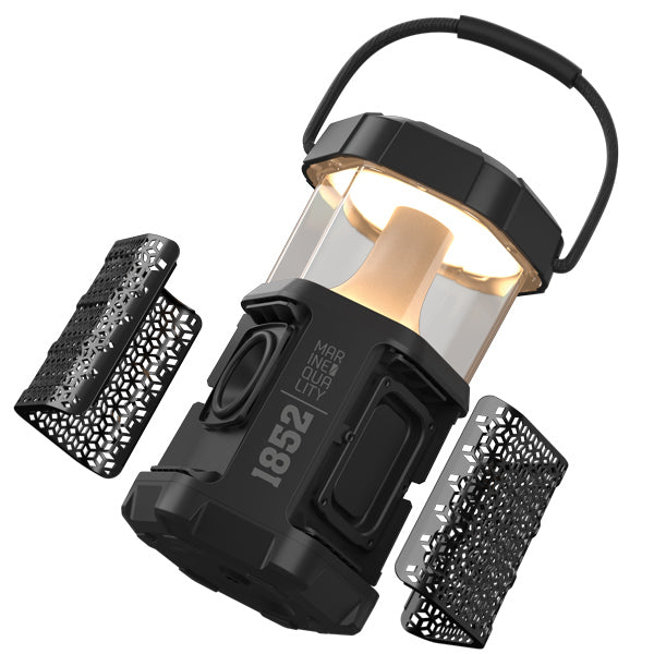 Bagfra blik på 1852 lampe med integreret Bluetooth højttaler