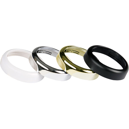 Kus Fronring i sort, 52 mm, klar til installation på båd