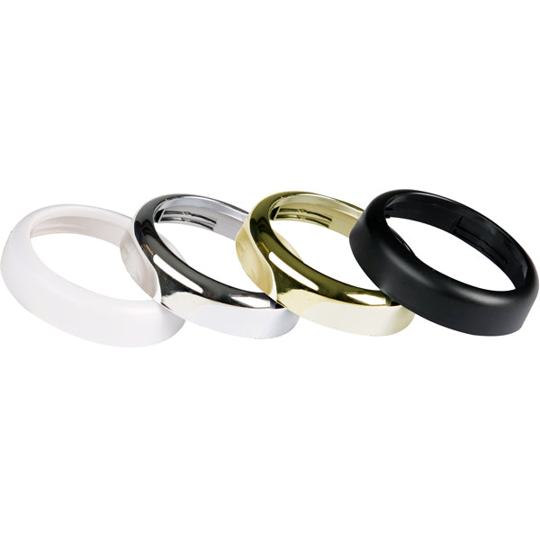 Kus fronring guld ø52mm til marinesensor, monteret på båd