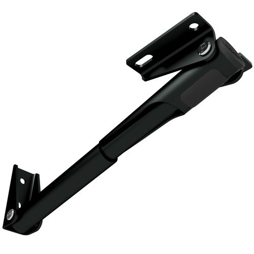 Roca sammenklappelig støtte i sort, Ø20 mm, 427 mm lang