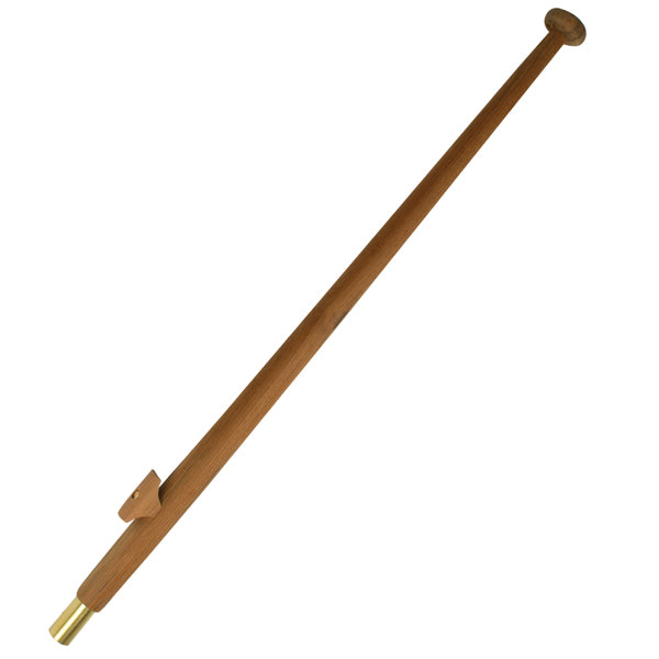 Roca flagspil set fra siden med bøsning på 25mm