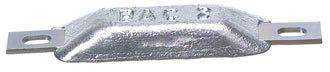 BAC Bera 10 zink anode set bagfra med detaljeret overflade