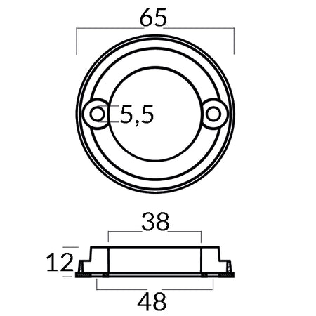 Tecnoseal Bukh drev zink dv8l/10l placeret på båd