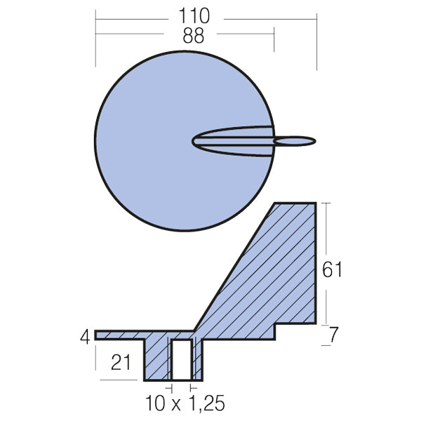Tecnoseal zinkanode monteret på en Suzuki motor 50-70 hk