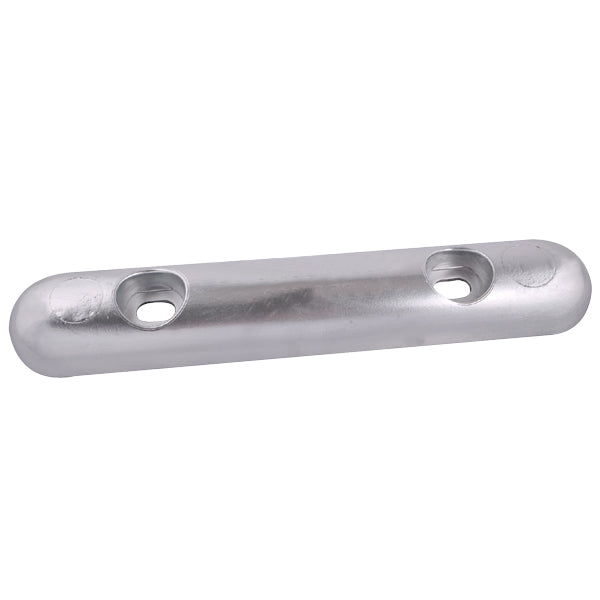 Zink anode fra 1852, set forfra med detalje