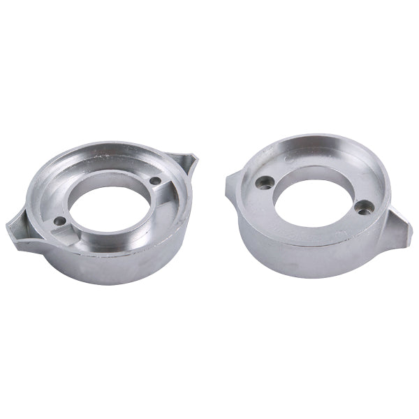 1852 AQ-drev zinkring set fra siden med dimensioner 154×120 mm